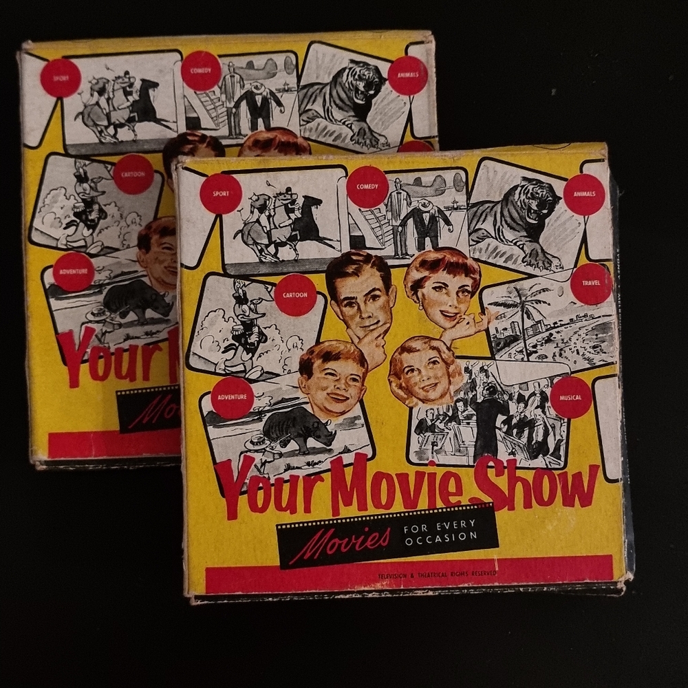 Vintage 8mm movie